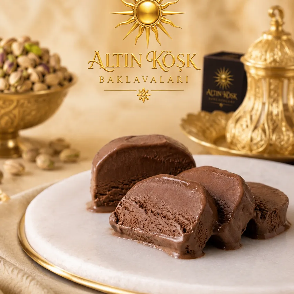 Çikolatalı Maraş Dondurması, Chocolate Maraş Ice Cream