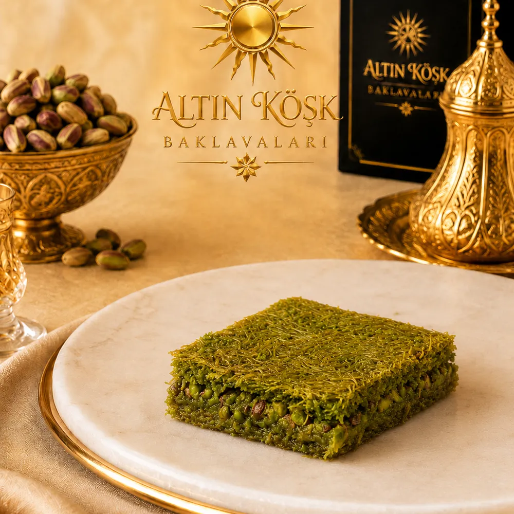 Antep Fıstıklı Muska Baklava, Pistachio Muska Baklava