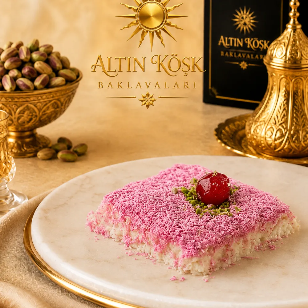 Soğuk Kadayıf – Çilekli, Cold Kadayif – Strawberry